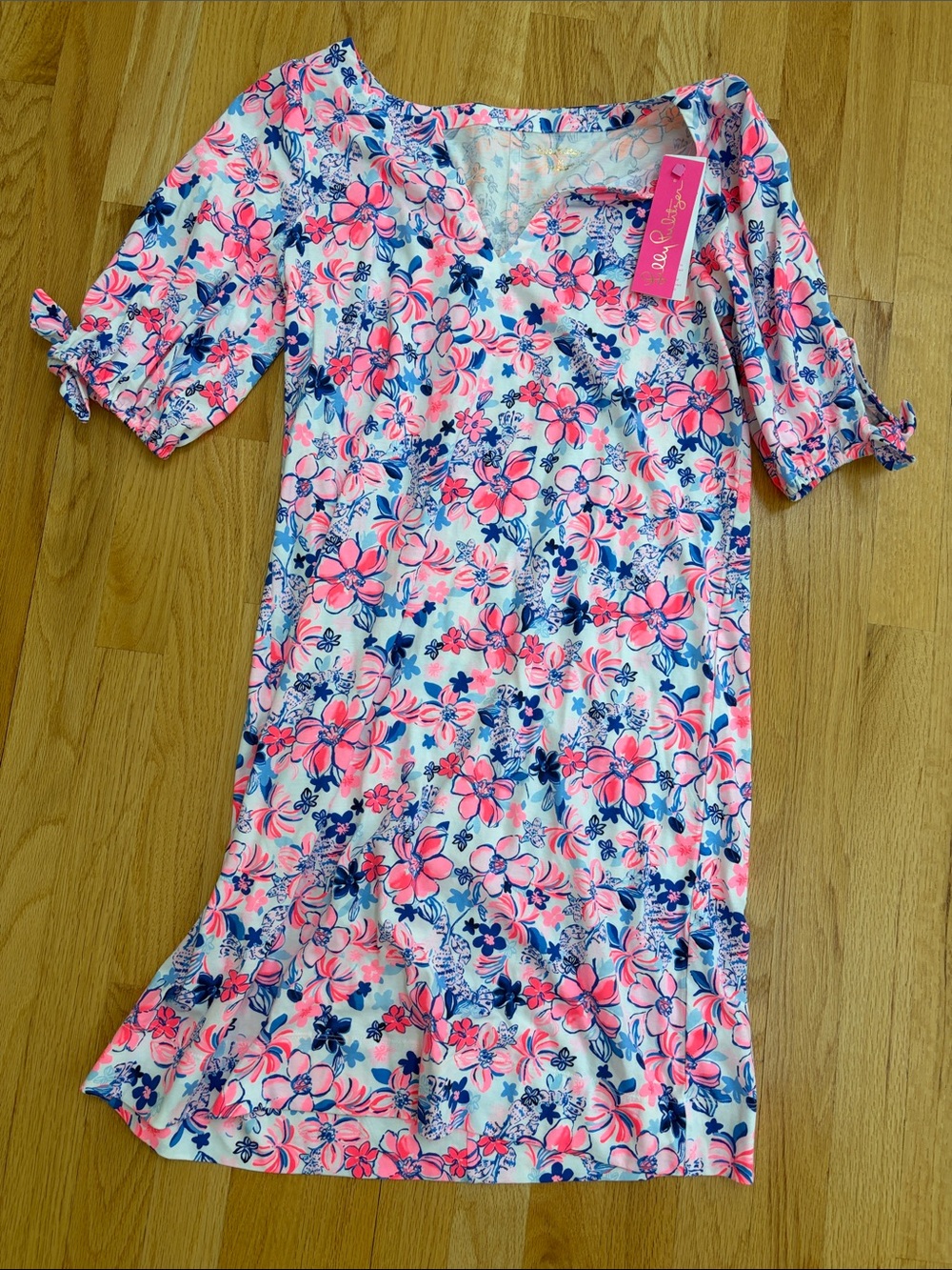 Lilly Pulitzer Easley dress party like a lobstar size M